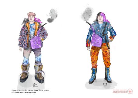 Concept Art Kostüm Werbung © M.J. Otto