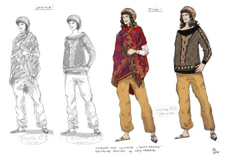 Concept Art Kostüm Spielfilm © M.J. Otto