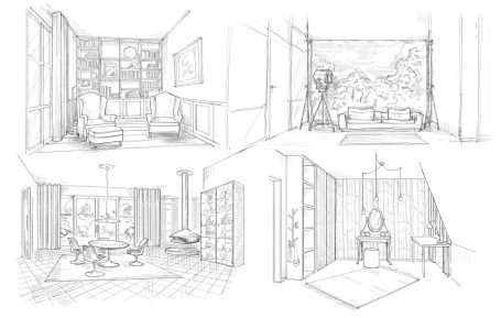 Concept Art Interior Design © M.J. Otto