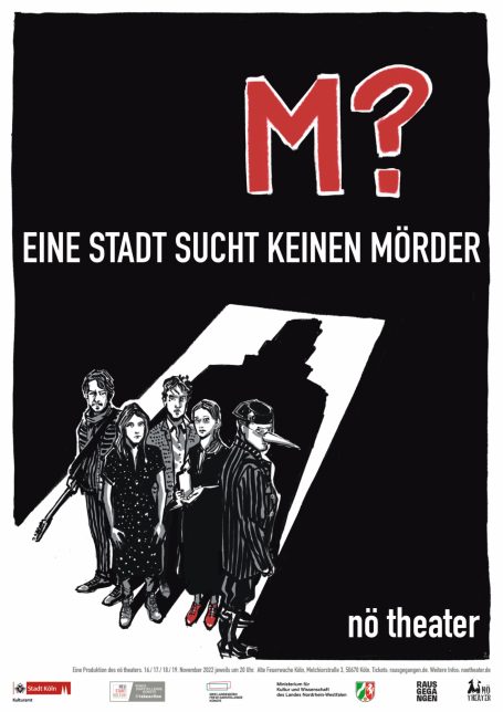 Theaterplakat © M.J. Otto/ nö Theater, Köln