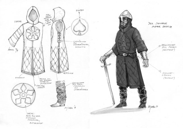 Concept Art Kostüm Theater © M.J. Otto