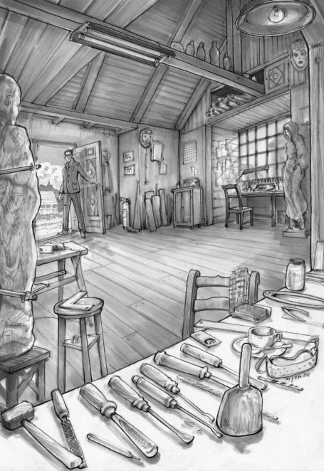 Concept Art Comic © M.J. Otto
